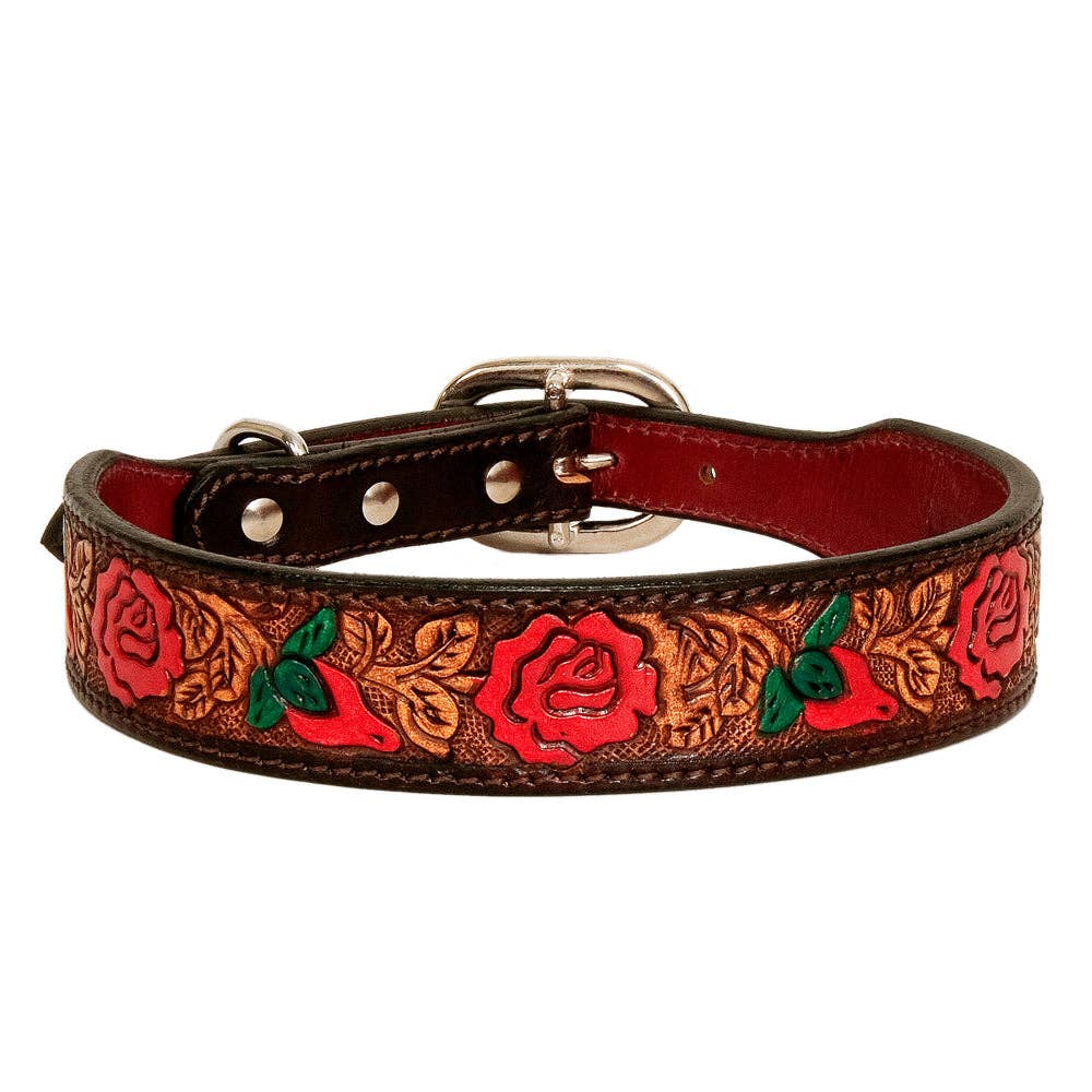 Hand-Tooled Pet Collar