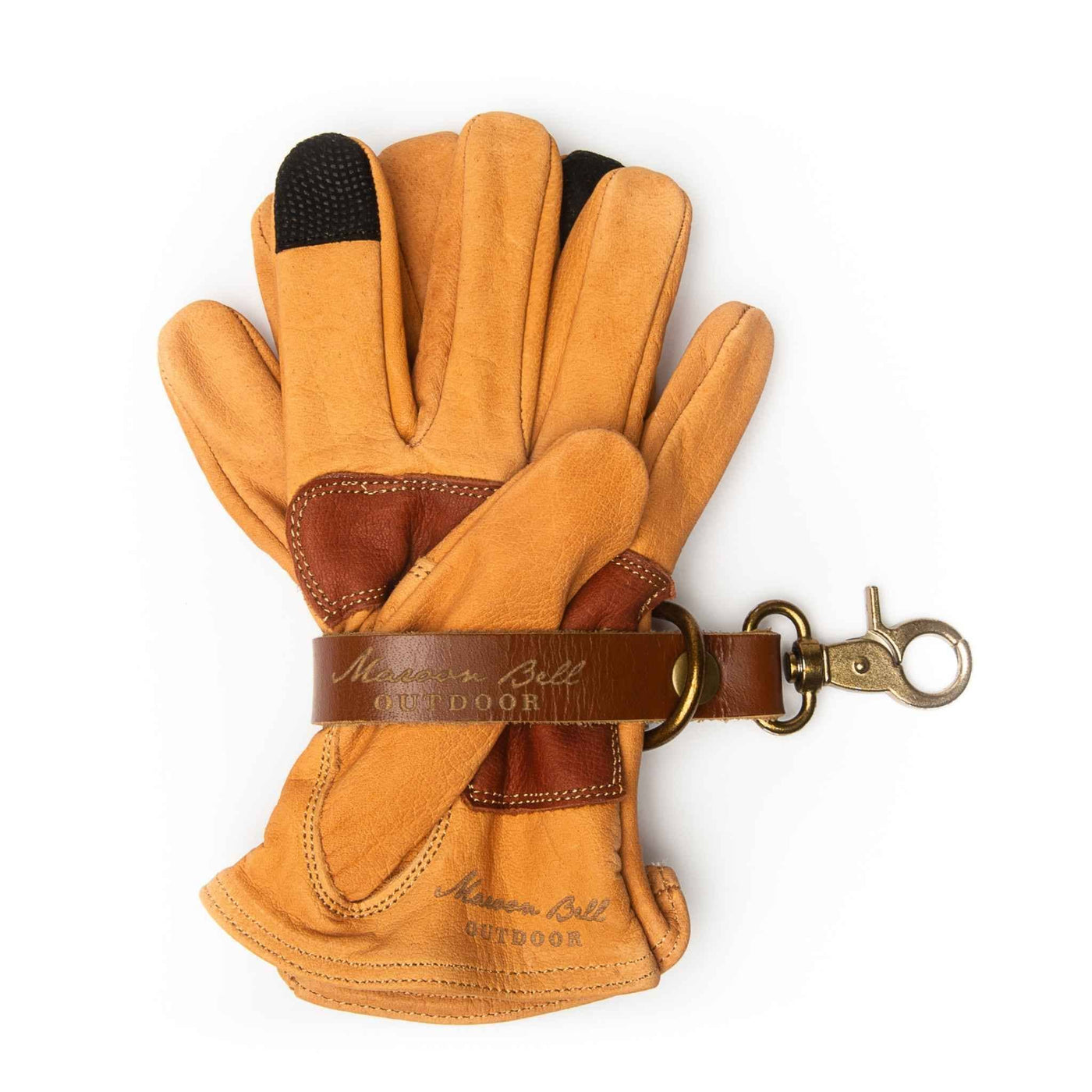 Buffalo Leather Ranching Gloves
