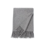 Load image into Gallery viewer, Oversized Cashmere Medium Gray Scarf
